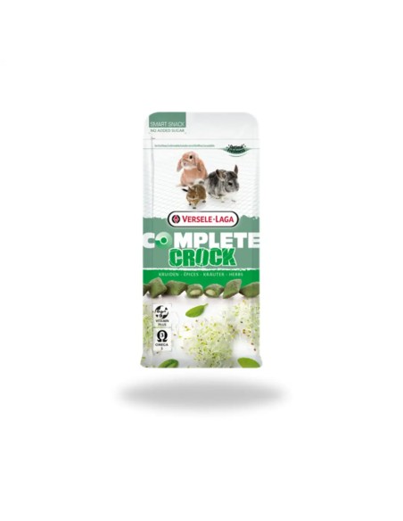 Alimento para conejos y chinchillas CROQ COMPLETE HIERBAS VERSELE LAGA 50 GR